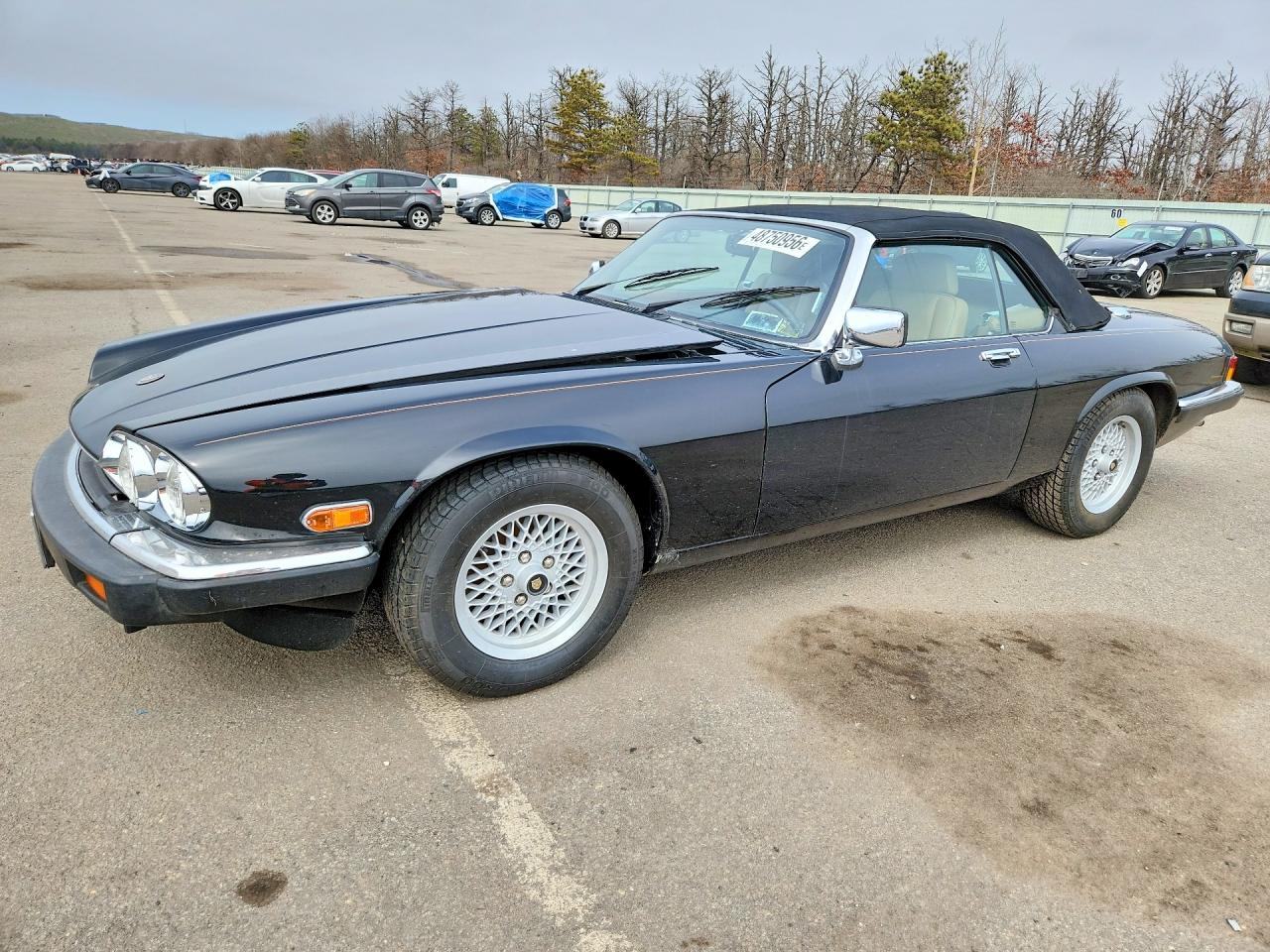1989 Jaguar XJS, VIN SAJNV4845KC152168 — Vandalism