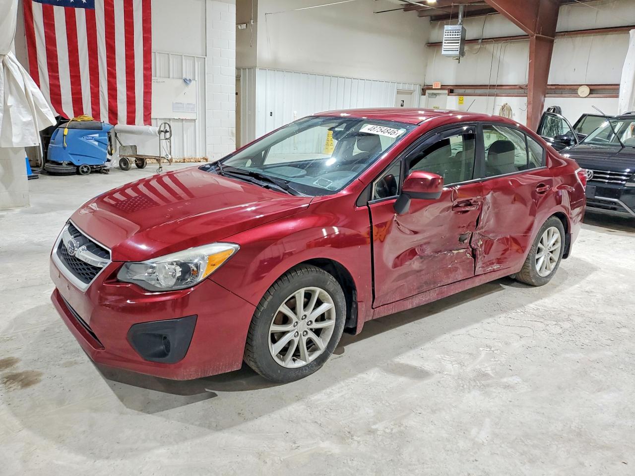 2013 Subaru Impreza Premium, VIN JF1GJAC62DH016926 — Бок