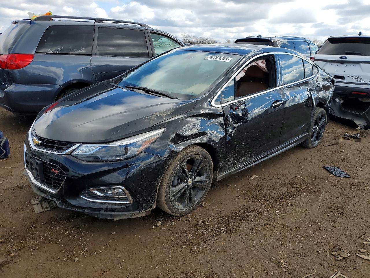 2018 Chevrolet Cruze Premier, VIN 1G1BF5SM9J7189088 — Side