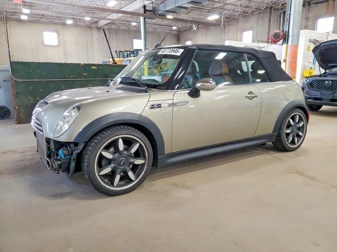 2008 MINI Convertible S, VIN WMWRH33538TL96098 — Front end