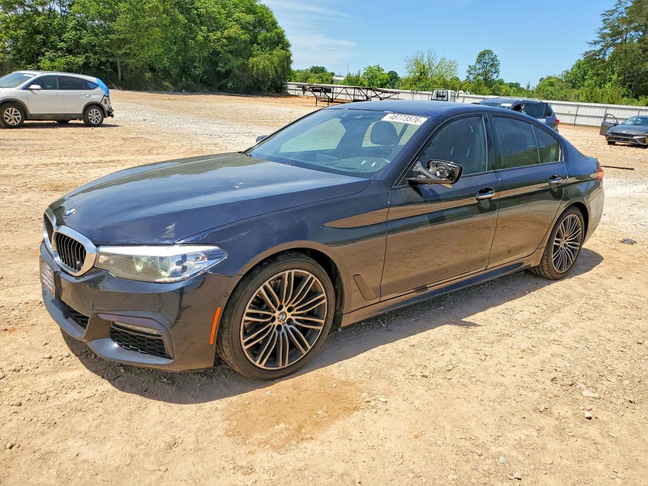 2018 BMW 5 Series 540i xDrive, VIN WBAJE7C52JWD52470 — Front end