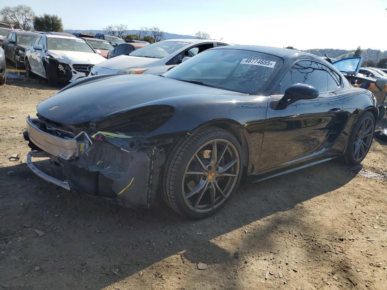 2017 Porsche 718 Cayman, VIN WP0AA2A89HS270801 — Front end