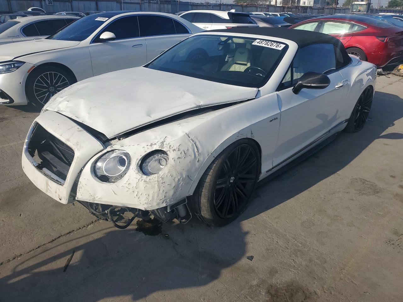 2014 Bentley Continental GT, VIN SCBGC3ZA9EC094424 — Front end