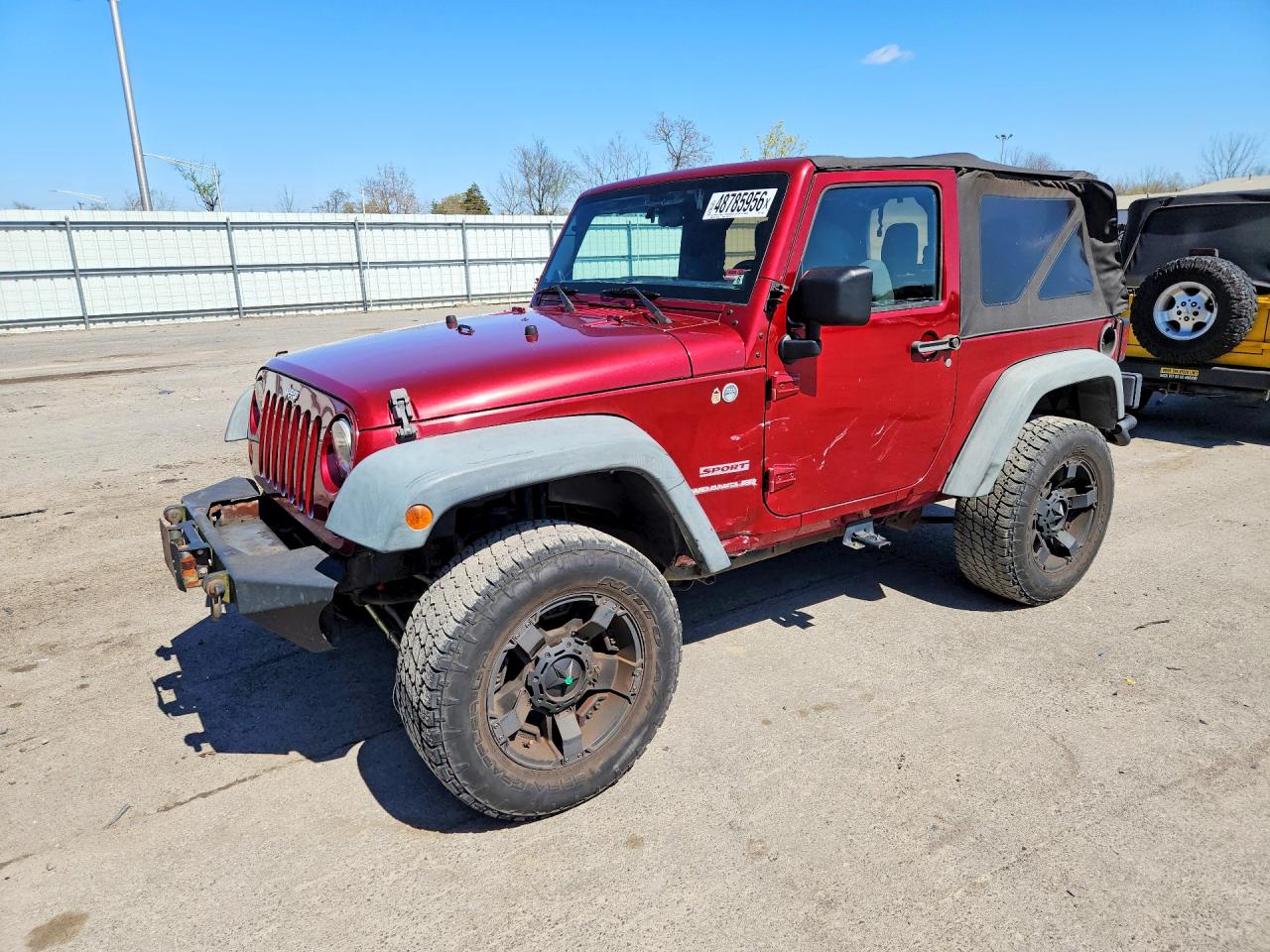 2012 Jeep Wrangler Sport, VIN 1C4AJWAG1CL111904 — Mechanical