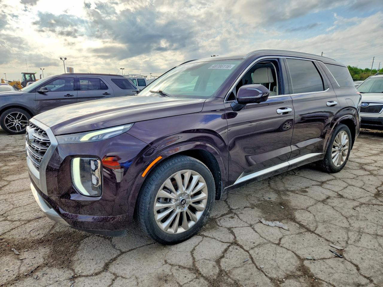2020 Hyundai Palisade Limited, VIN KM8R5DHE3LU151360 — Rear end