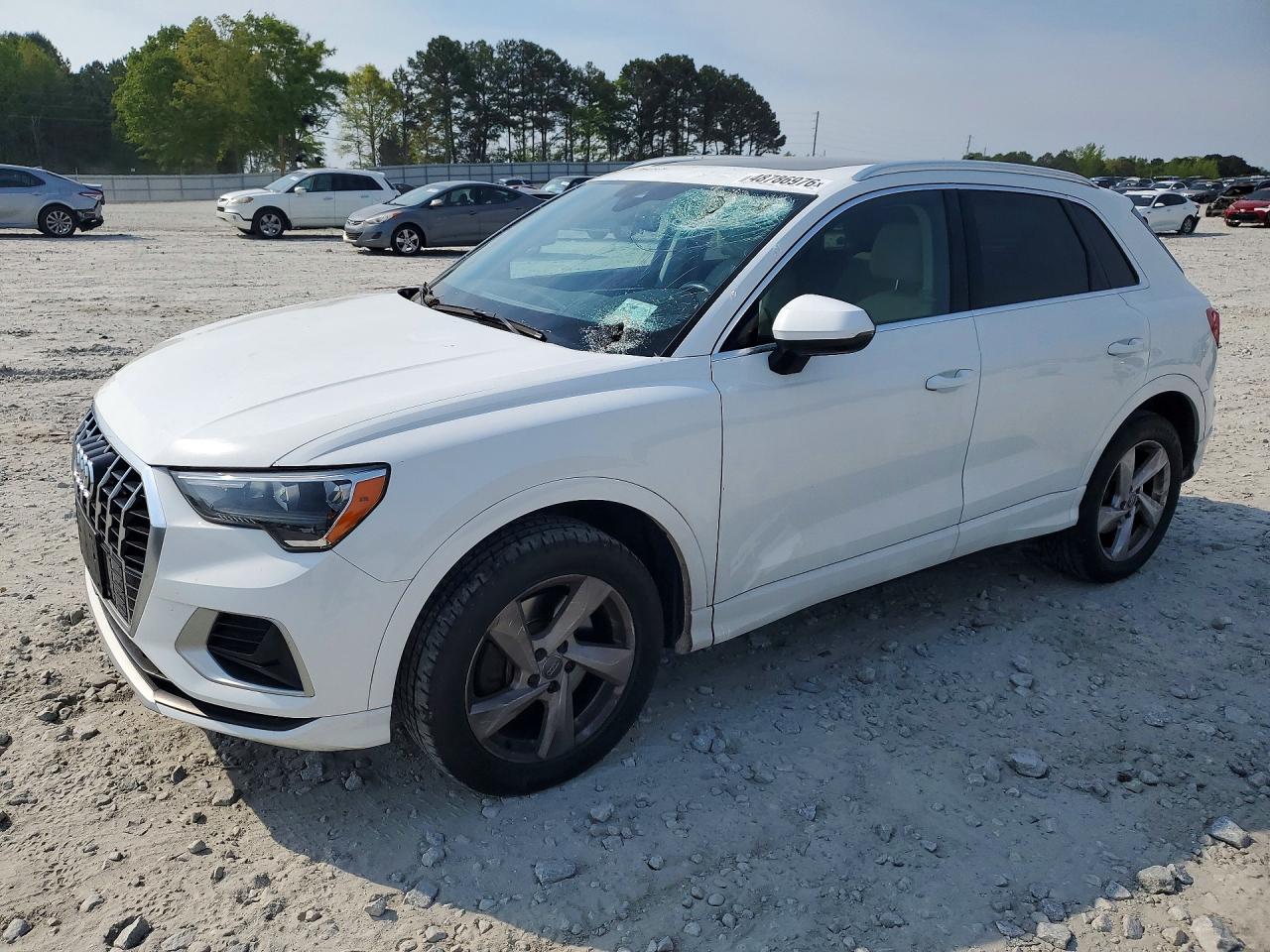 2019 Audi Q3 Premium, VIN WA1AECF33K1078952 — Крыша