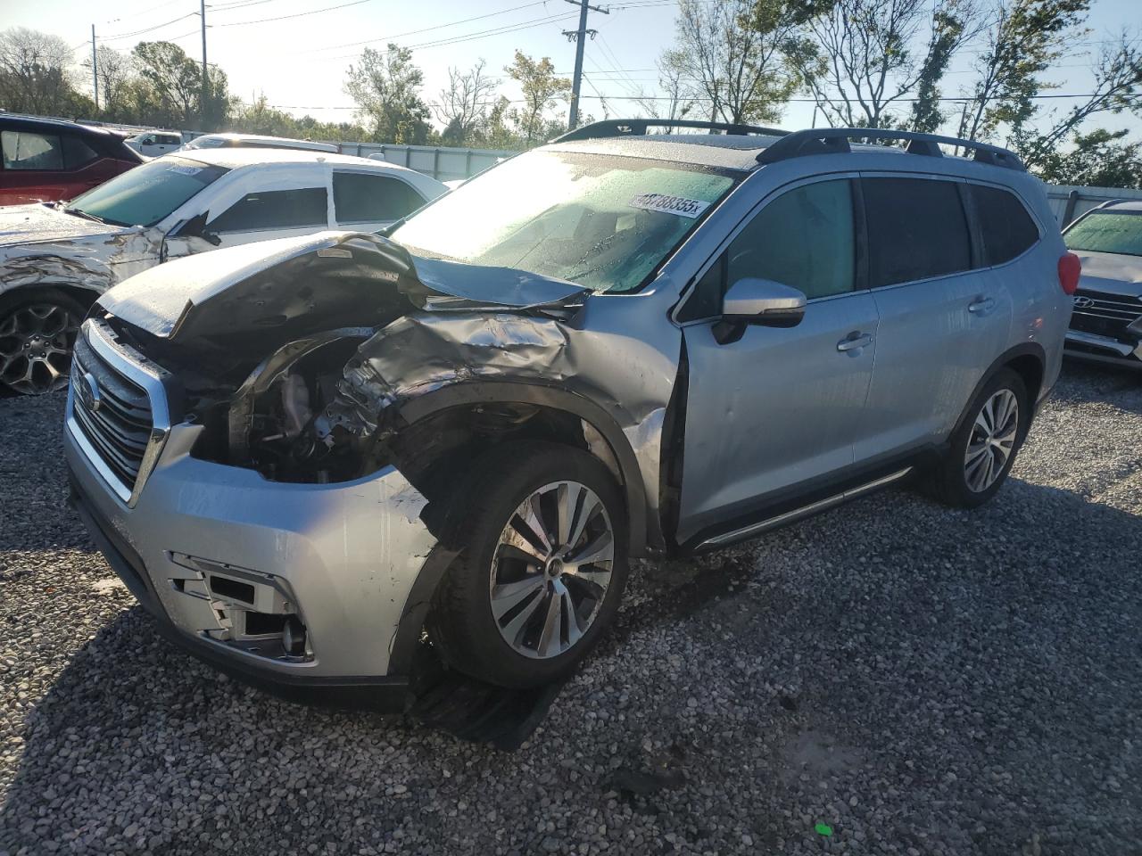 2021 Subaru Ascent Limited, VIN 4S4WMAPD9M3407960 — Front end