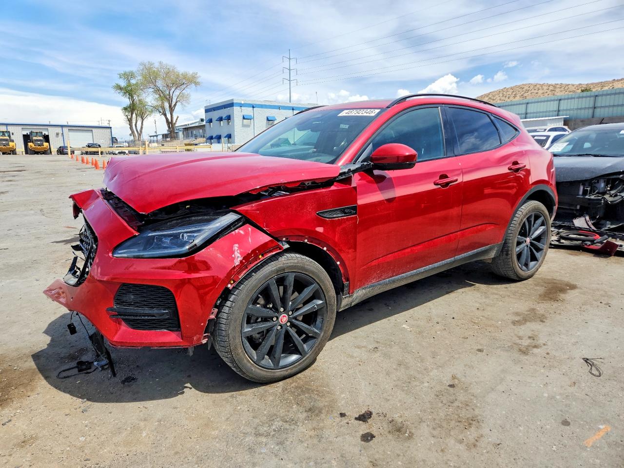 2022 Jaguar E-Pace SE, VIN SADFP2FX1N1031074 — Перед