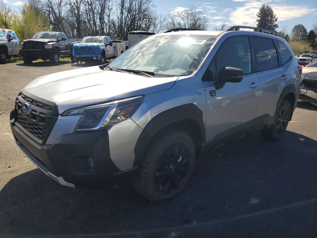 2025 Subaru Forester Wilderness, VIN JF2SKAHC6SH401338 — Vandalism