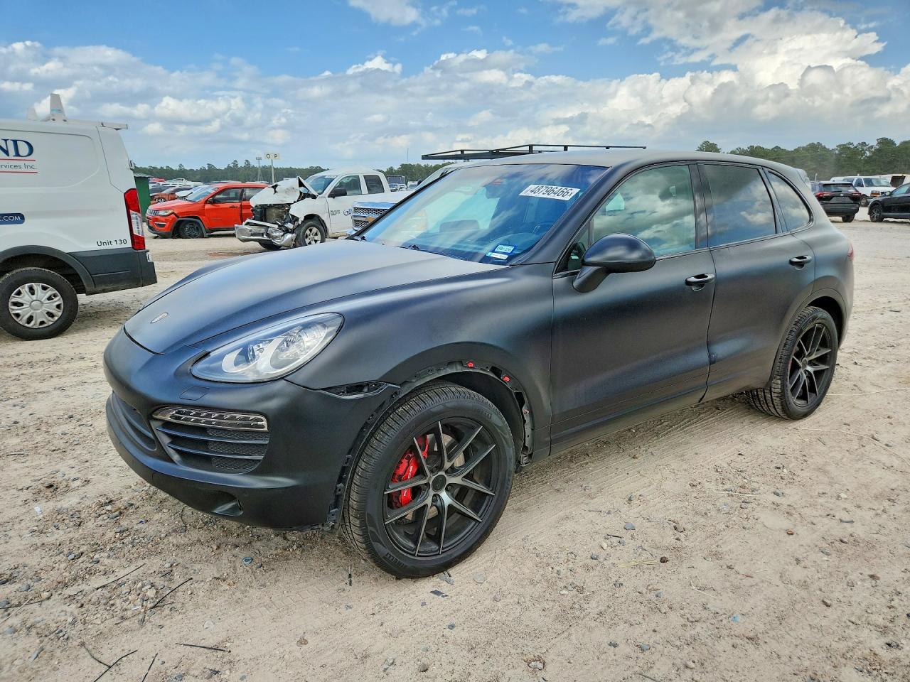 2012 Porsche Cayenne, VIN WP1AA2A26CLA05749 — Front end