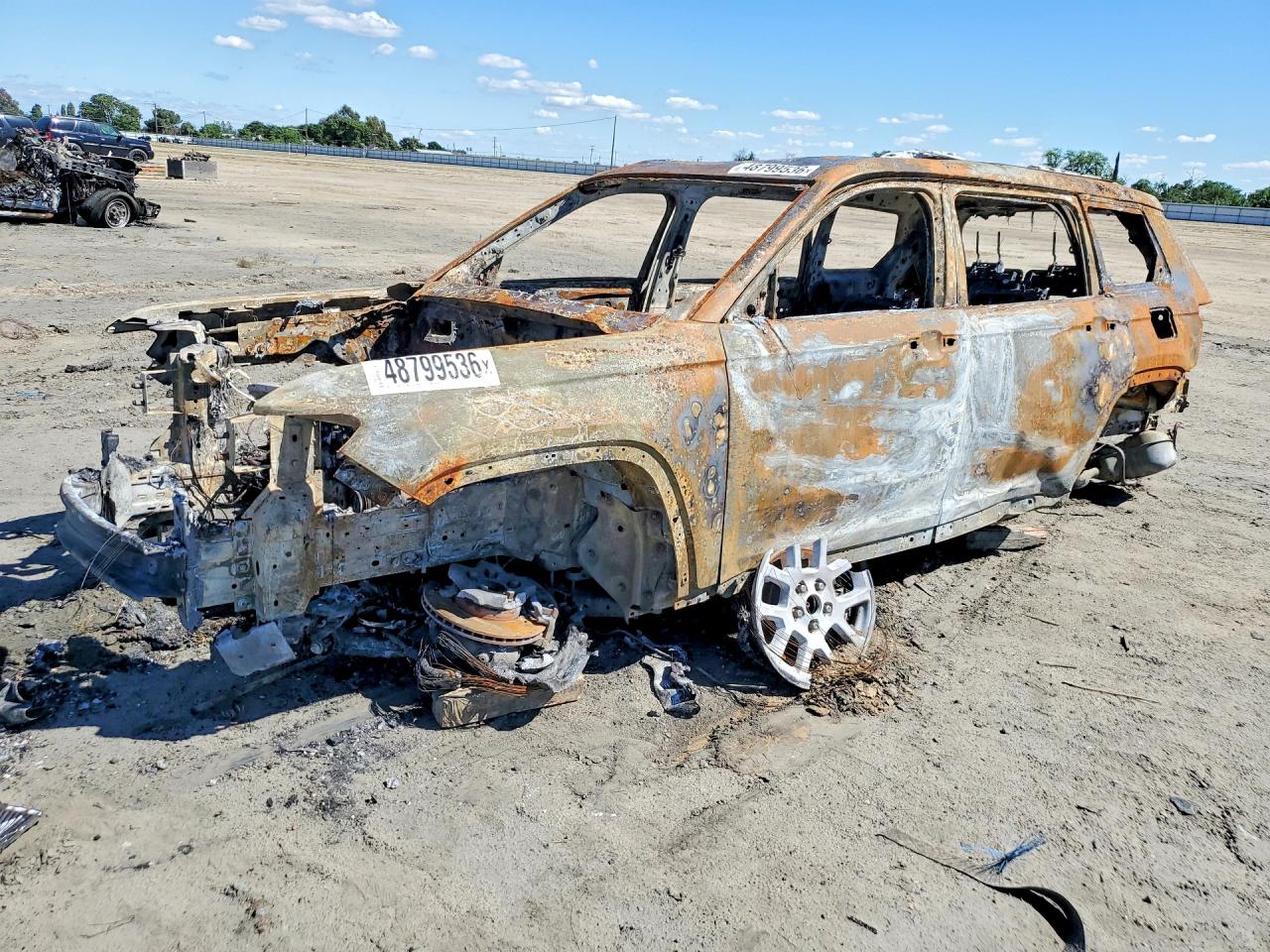 2021 Jeep Grand Cherokee Limited, VIN 1C4RJJBG5M8192060 — Vandalism