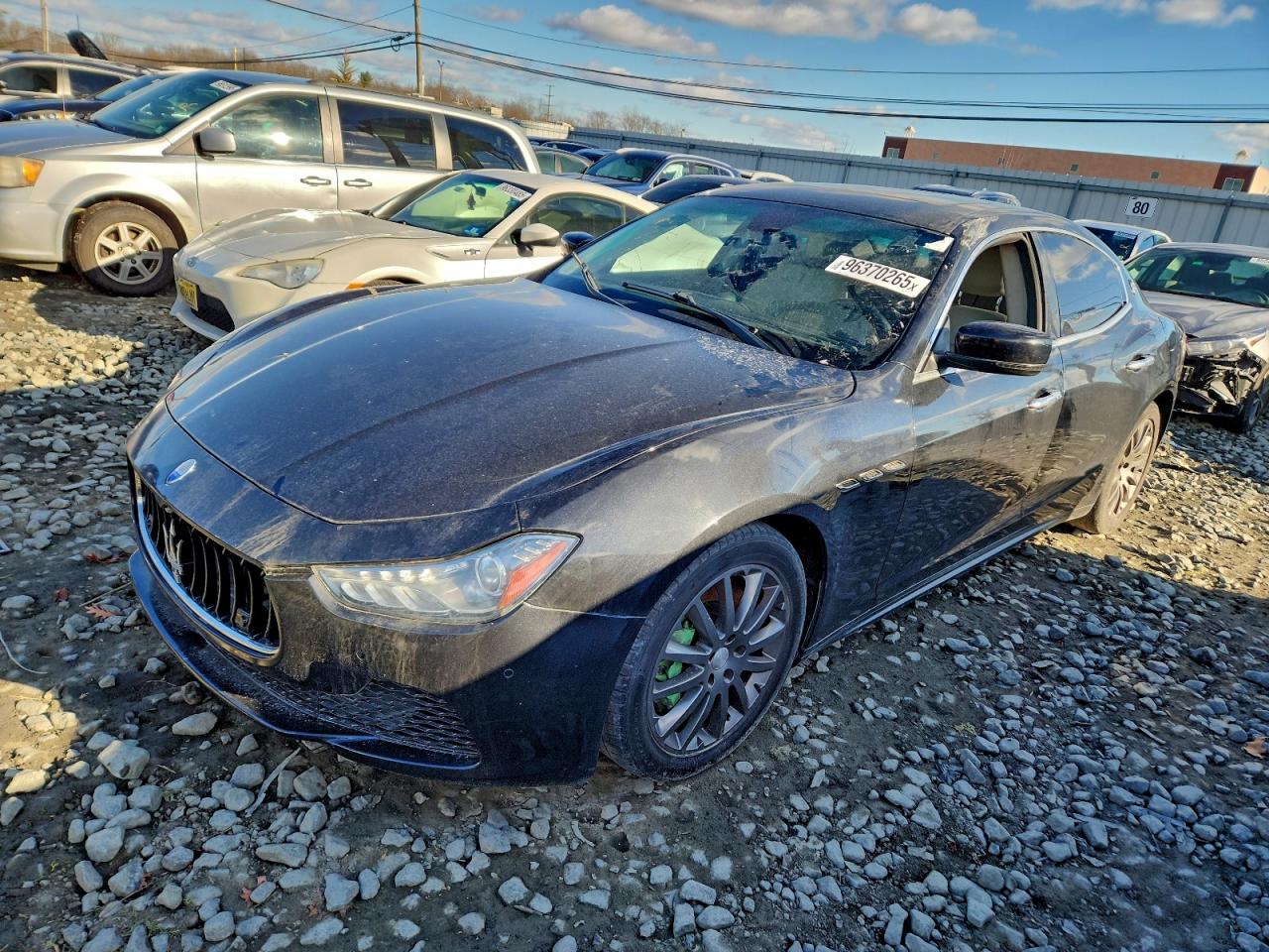 2014 Maserati Ghibli S Q4, VIN ZAM57RTA0E1117763 — Normal wear