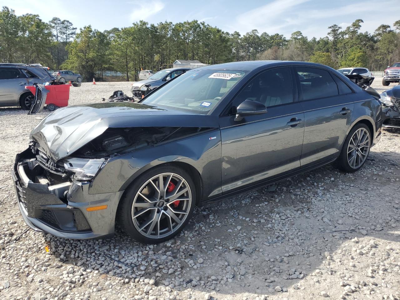2019 Audi A4 Prestige, VIN WAUFNAF46KA107706 — Rear end