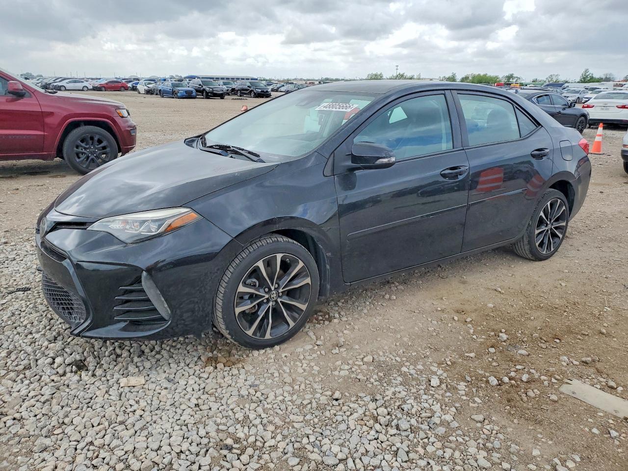 2018 Toyota Corolla LE, VIN 2T1BURHE5JC052751 — Missing or altered VIN
