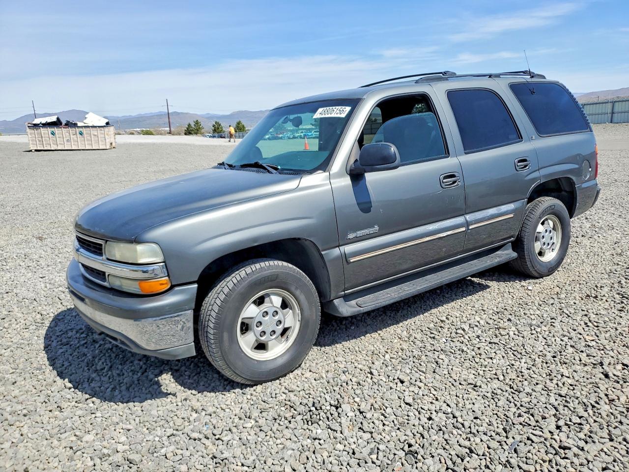 2001 Chevrolet Tahoe LT, VIN 1GNEK13T31R191090 — Rear end
