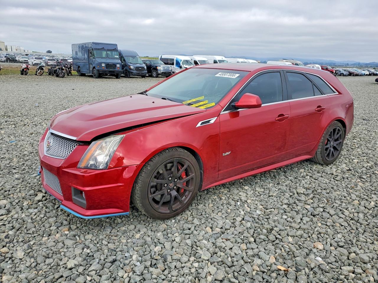 2014 Cadillac CTS-V, VIN 1G6DV8EP8E0149516 — Vandalism