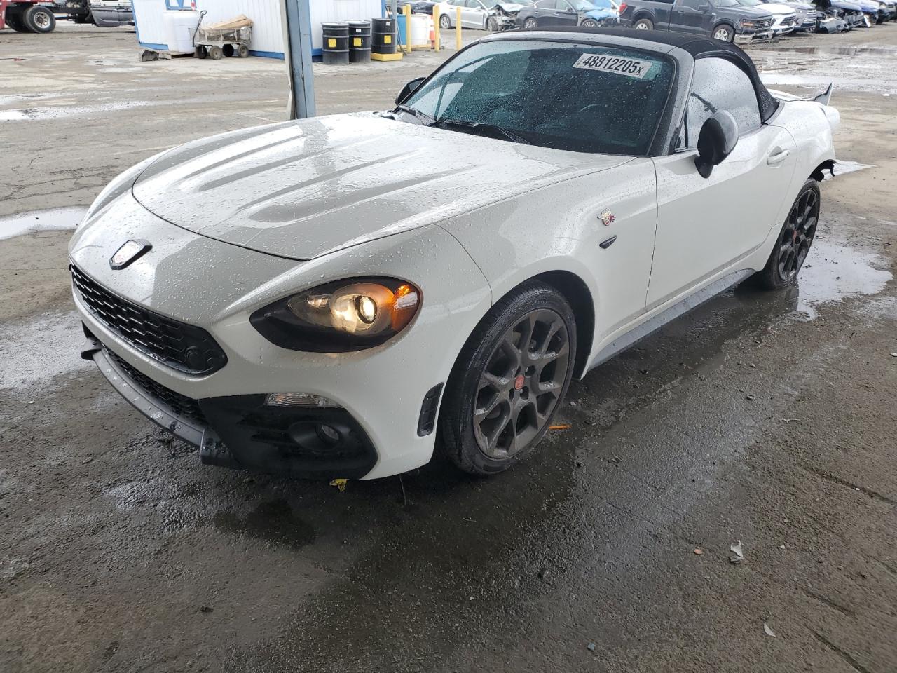 2020 FIAT 124 Spider Abarth, VIN JC1NFAEK6L0145386 — Rear end