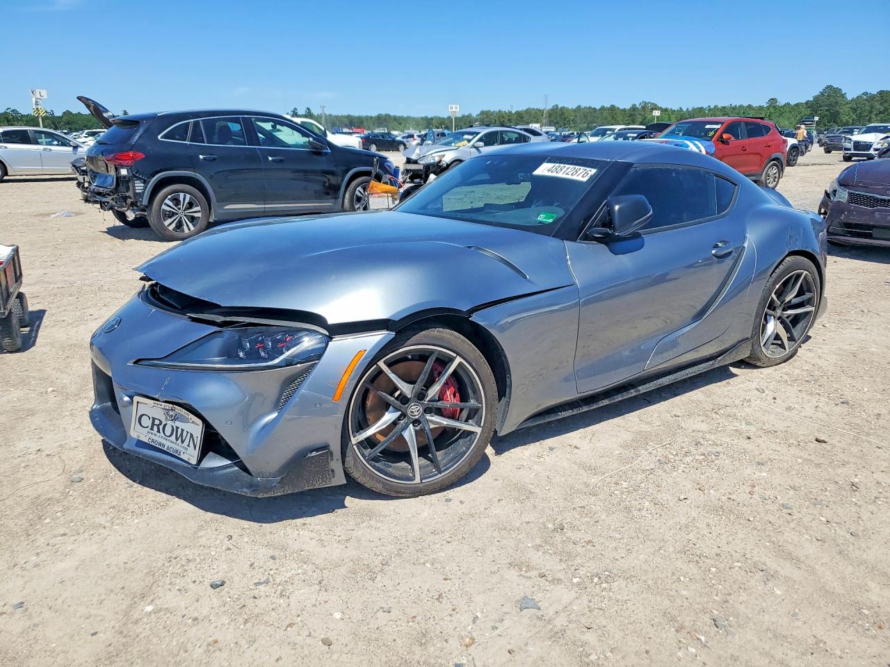 2022 Toyota Supra A91-CF Edition, VIN WZ1DB0C0XNW049266 — Front end