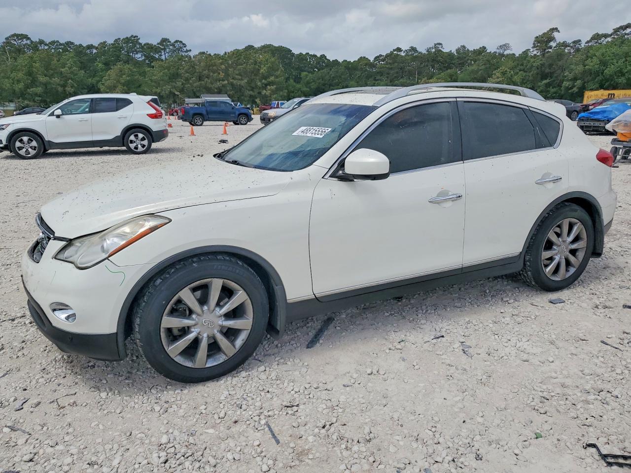 2013 Infiniti EX Journey, VIN JN1BJ0HP1DM430242 — Front end