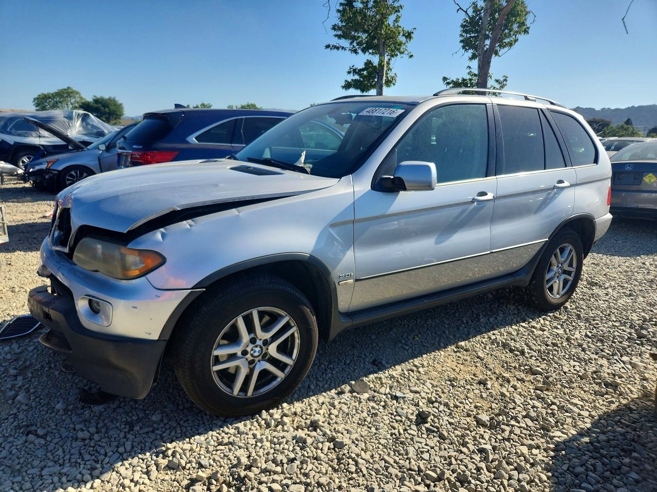 2005 BMW X5 3.0i, VIN 5UXFA13505LY09118 — Перед