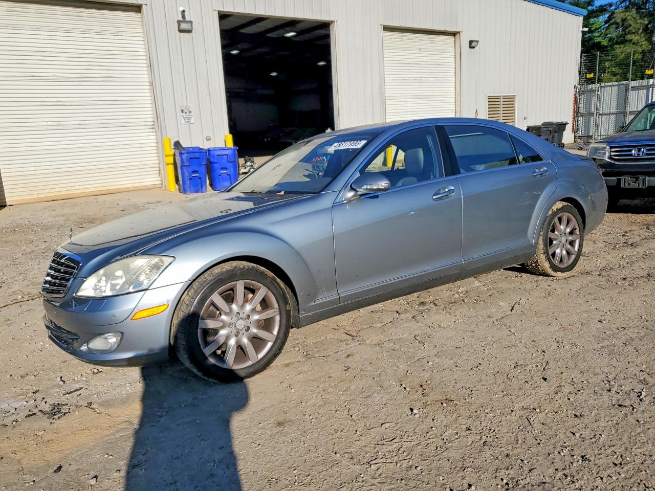 2008 Mercedes-Benz S 550, VIN WDDNG71X38A172914 — Front end