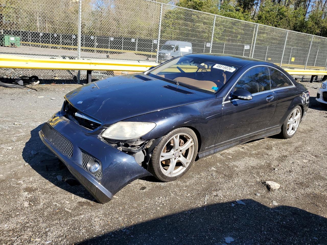 2008 Mercedes-Benz CL 550, VIN WDDEJ71X78A012262 — Front end