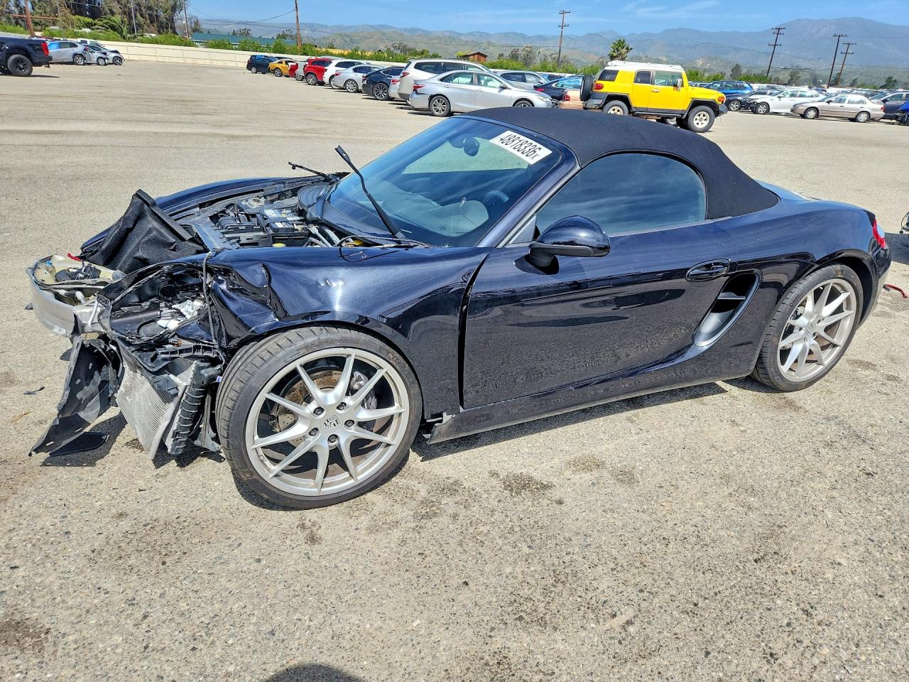 2016 Porsche Boxster, VIN WP0CA2A89GS120601 — Перед