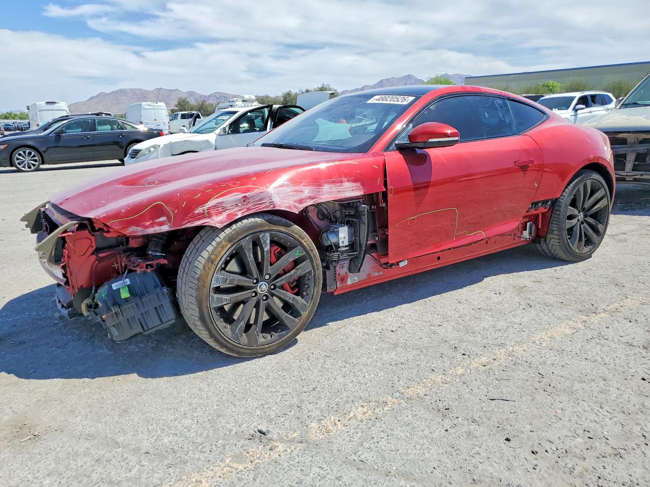 2024 Jaguar F-Type R-Dynamic, VIN SAJDF1EE3RCK84618 — Front end