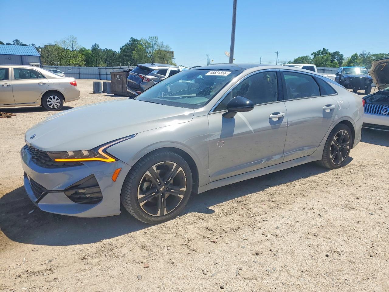 2021 Kia K5 GT-Line, VIN 5XXG64J2XMG073854 — Side