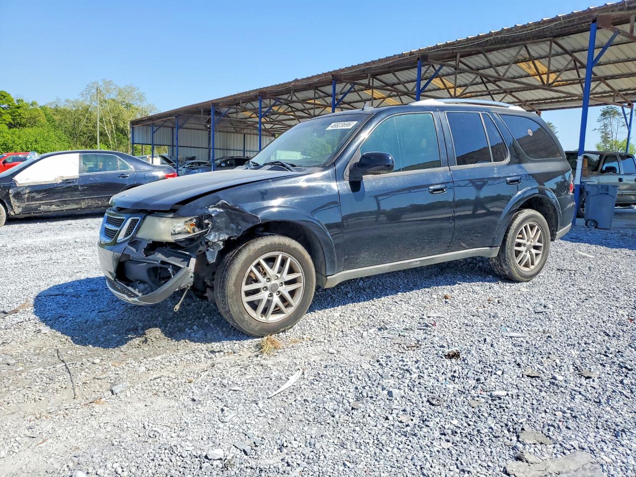 2006 Saab 9-7X 4.2i, VIN 5S3ET13S362801142 — Front end