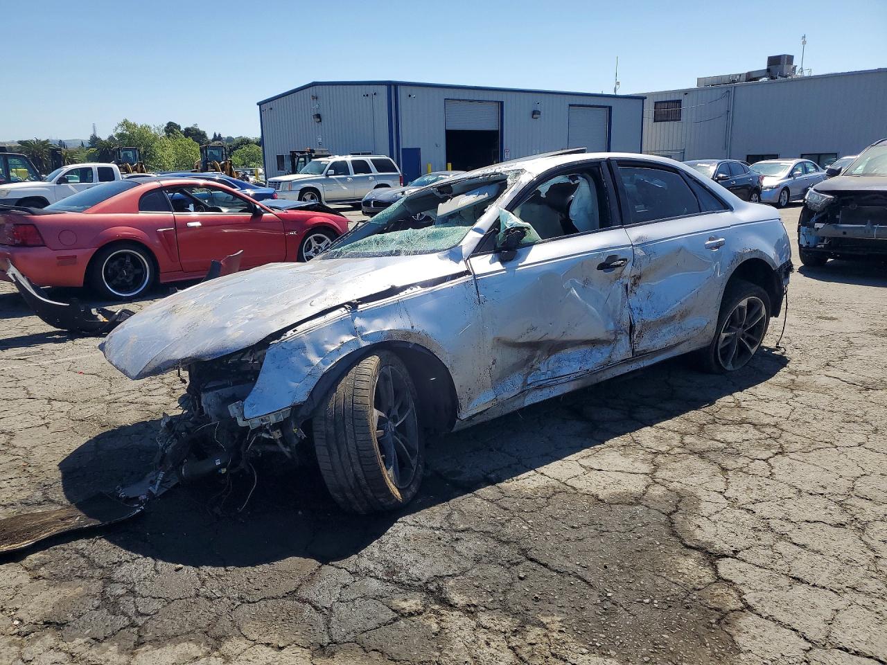 2019 Audi A4 Premium, VIN WAUGMAF49KN016526 — Rollover