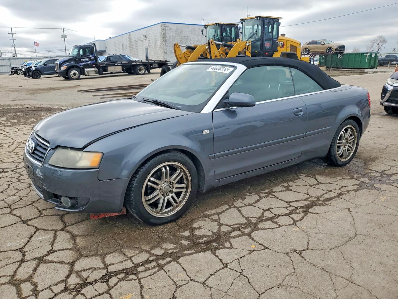 2004 Audi A4 1.8T, VIN WAUAC48H64K011539 — Front end