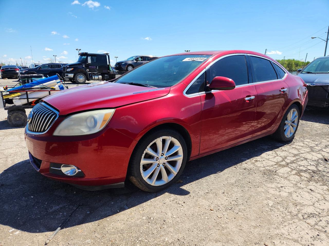2013 Buick Verano Group, VIN 1G4PS5SKXD4108804 — Зад