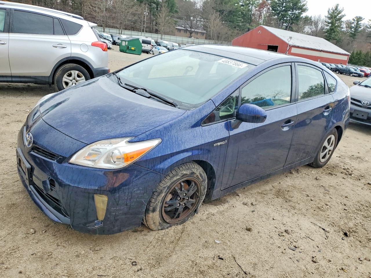 2015 Toyota Prius Two, VIN JTDKN3DU9F0401161 — Front end