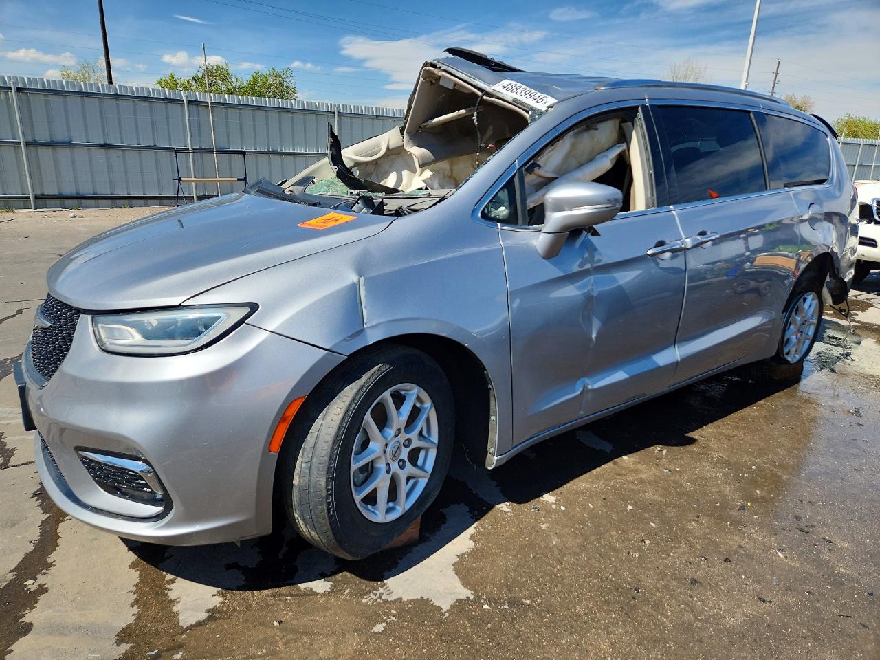 2021 Chrysler Pacifica Touring L, VIN 2C4RC1BG5MR532984 — Rollover