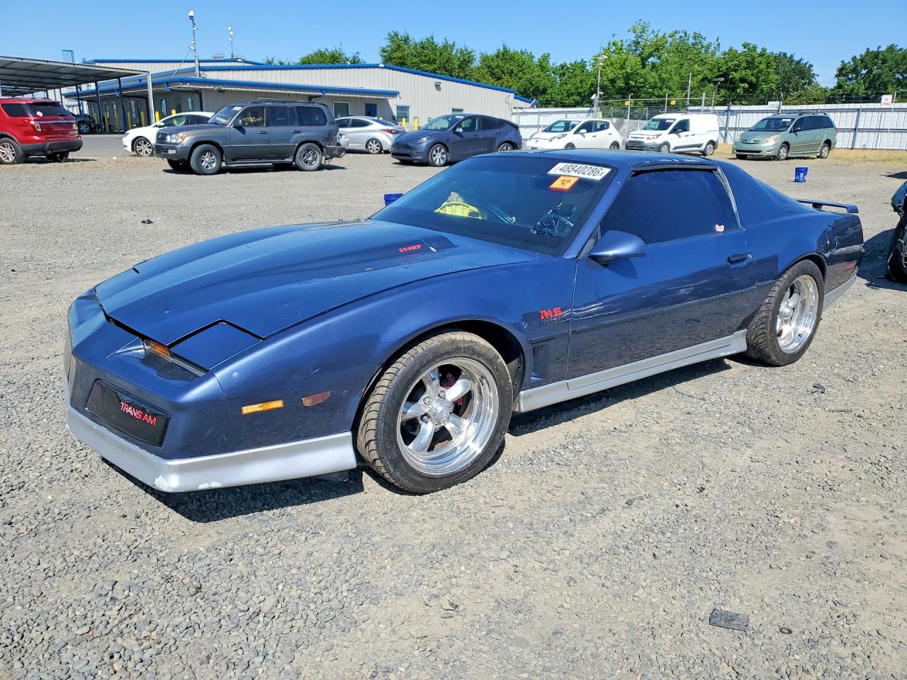 1984 Pontiac Firebird Trans Am, VIN 1G2AW87G8EL214488 — Front end