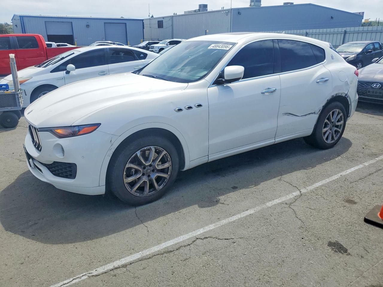 2020 Maserati Levante S, VIN ZN661YUA9LX344817 — Rear end