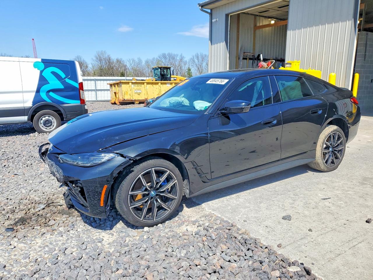 2022 BMW i4 eDrive40, VIN WBY73AW01NFM75985 — Front end