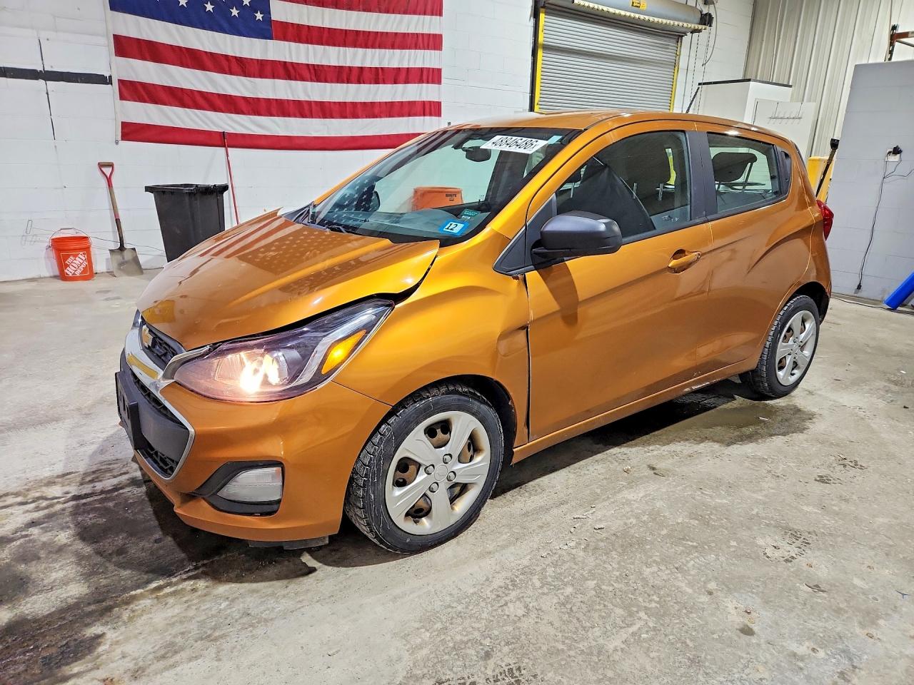 2019 Chevrolet Spark LS, VIN KL8CB6SA8KC722312 — Перед