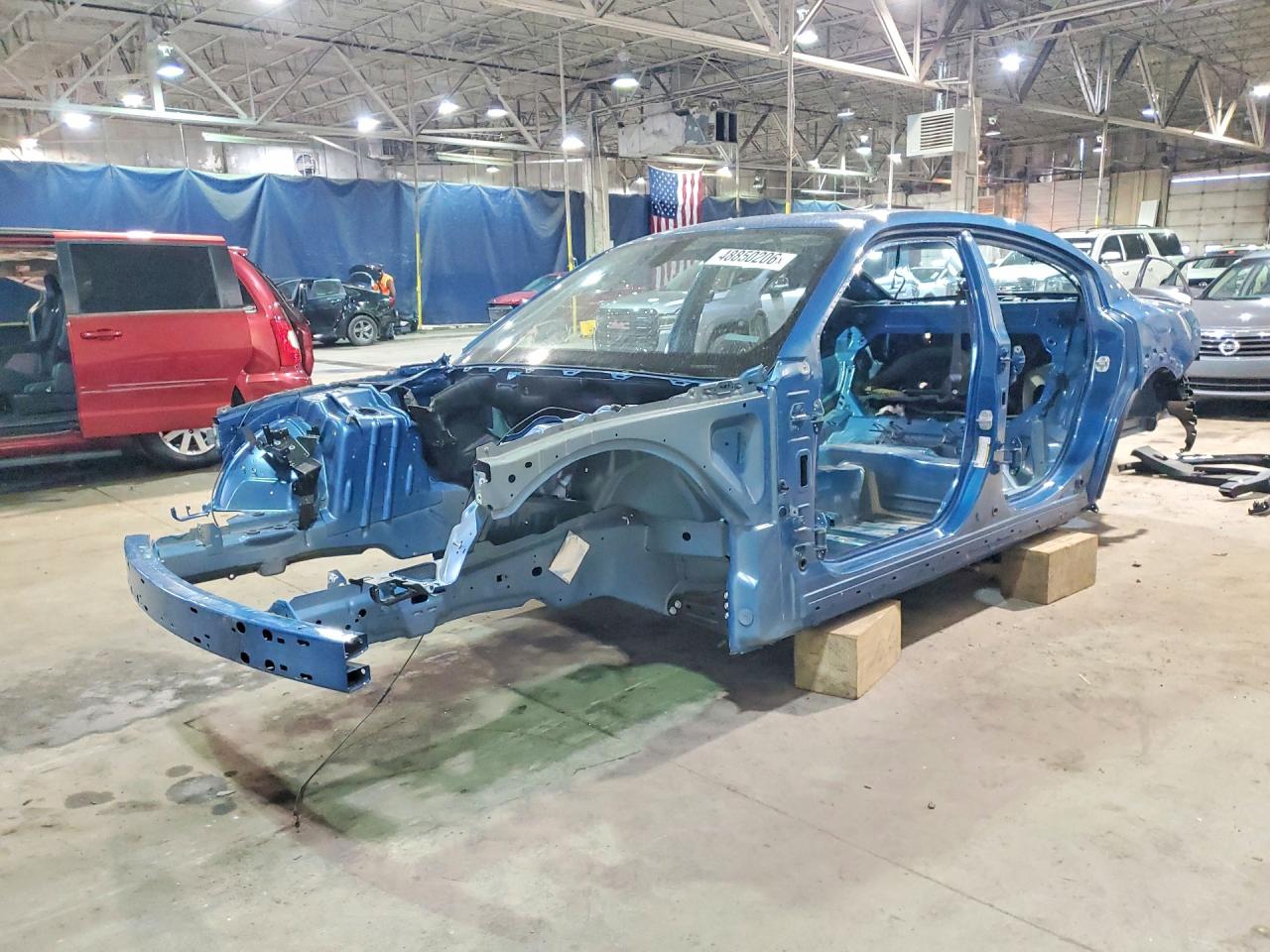 2023 Dodge Charger Scat Pack Widebody, VIN 2C3CDXGJ8PH702649 — Stripped