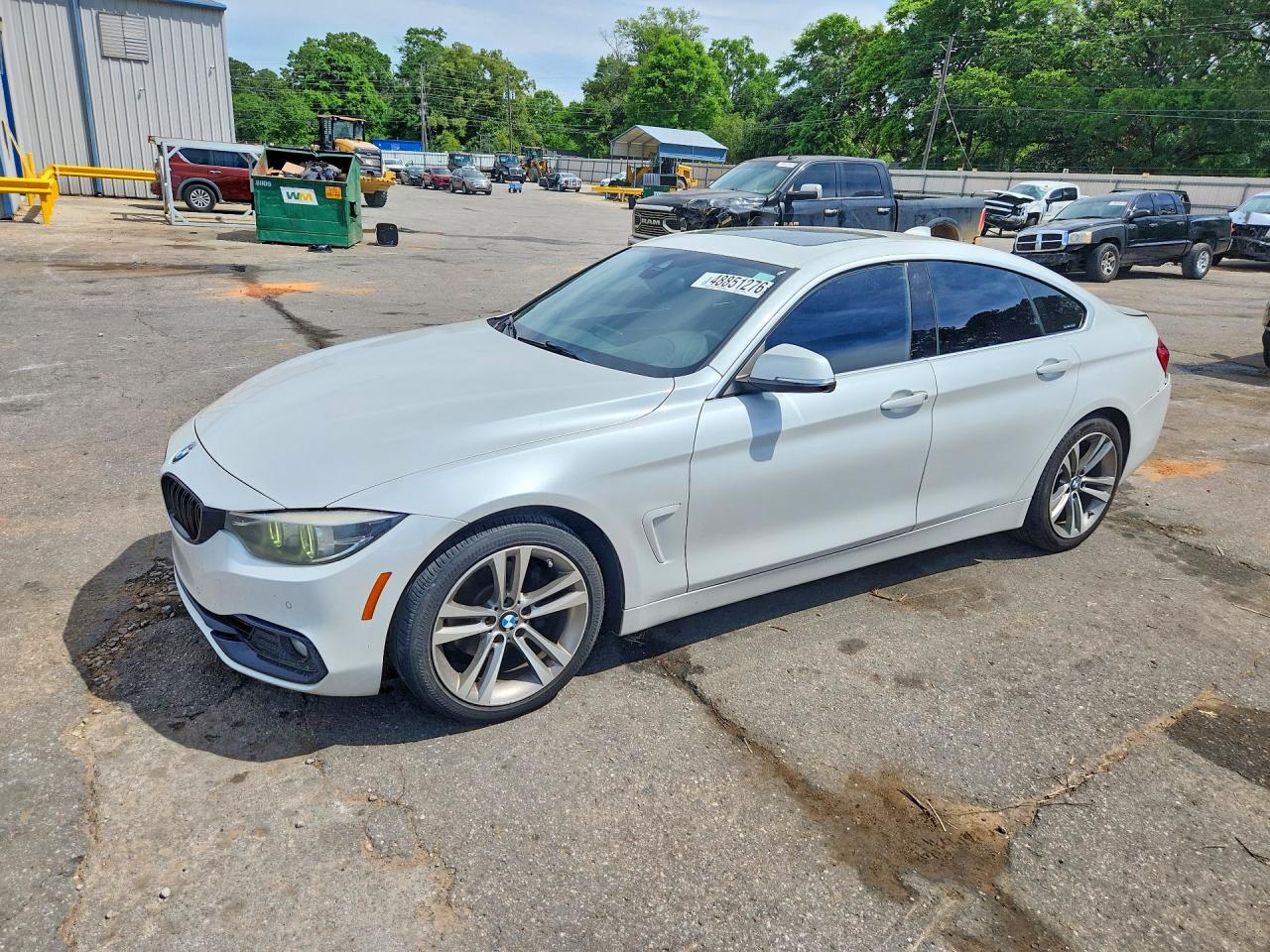 2018 BMW 4 Series 430i, VIN WBA4J1C56JBG78317 — Rear end