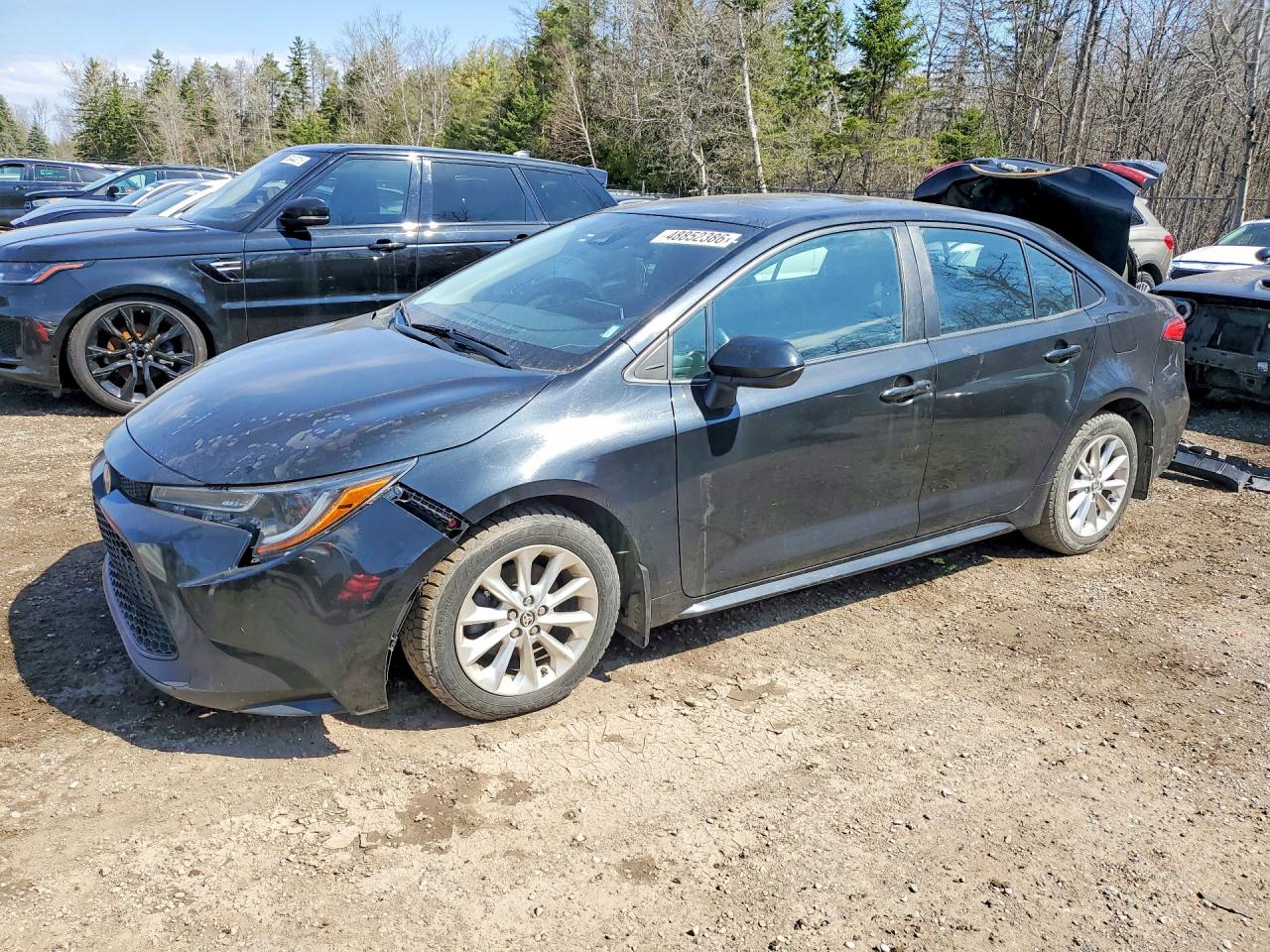 2021 Toyota Corolla L, VIN 5YFBPMBE9MP205381 — Rear end