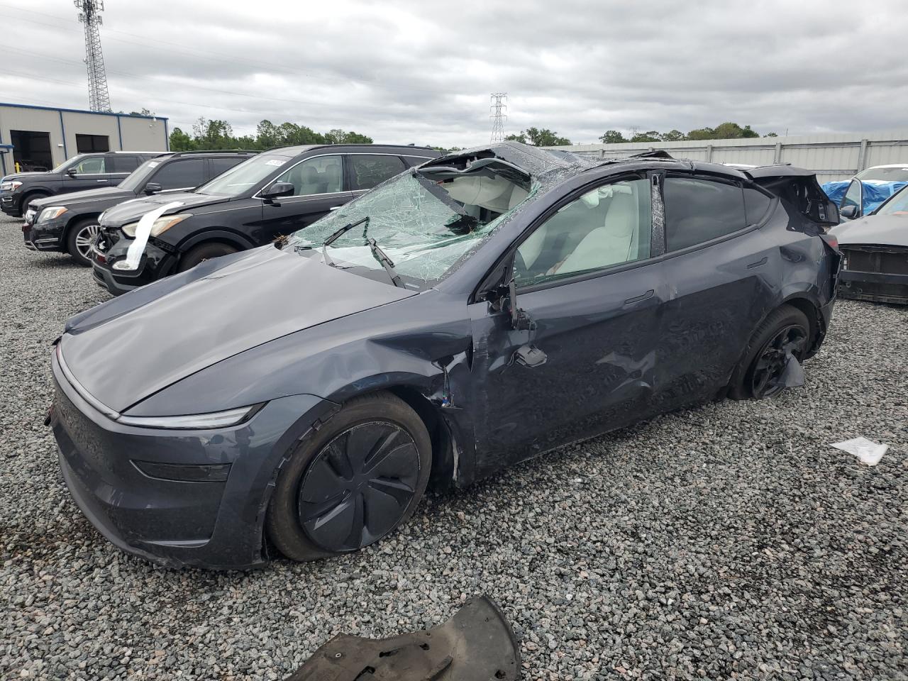 2026 Tesla Model Y Long Range Launch Series, VIN 7SAYGDEE2TA397114 — All over