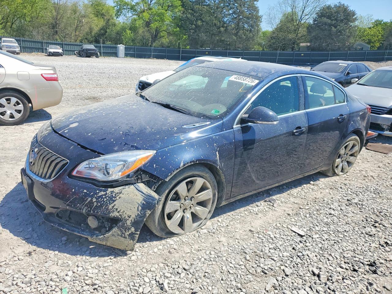 2016 Buick Regal Premium II, VIN 2G4GS5GX3G9171989 — All over