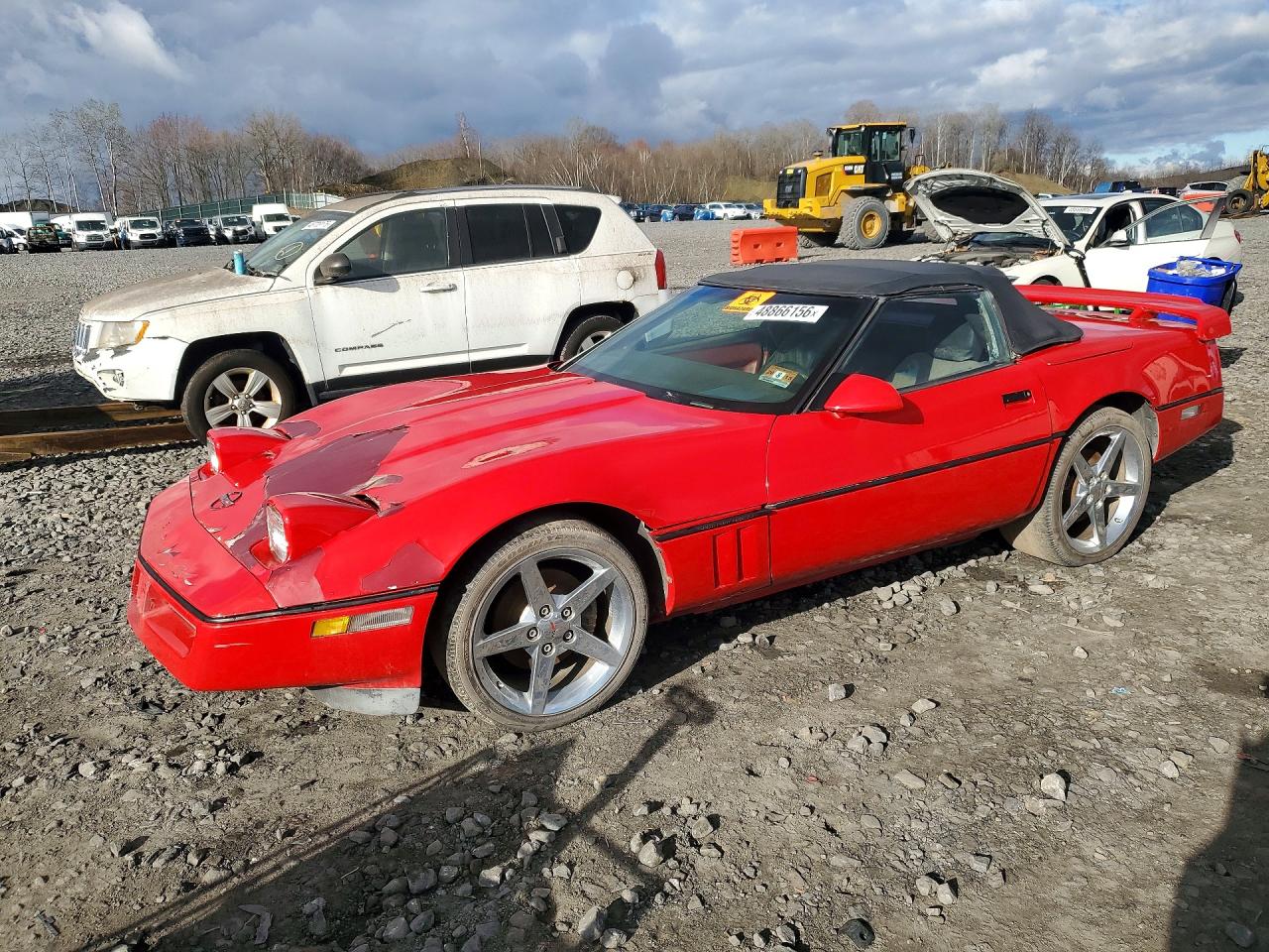 1988 Chevrolet Corvette, VIN 1G1YY3188J5100460 — Minor dents and scratches