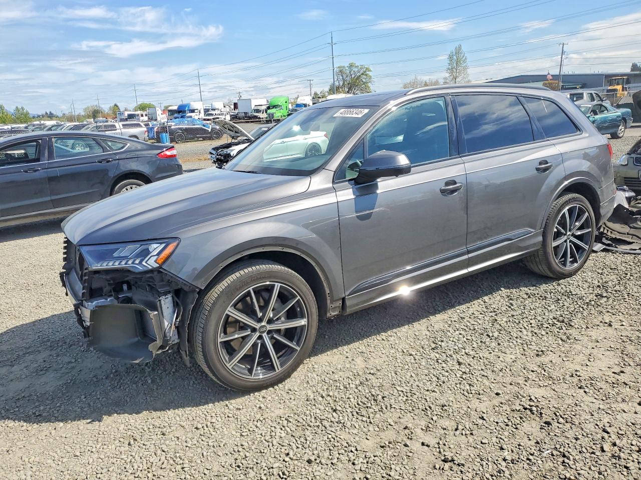 2024 Audi Q7 Premium Plus, VIN WA1LXBF71RD007807 — Front end