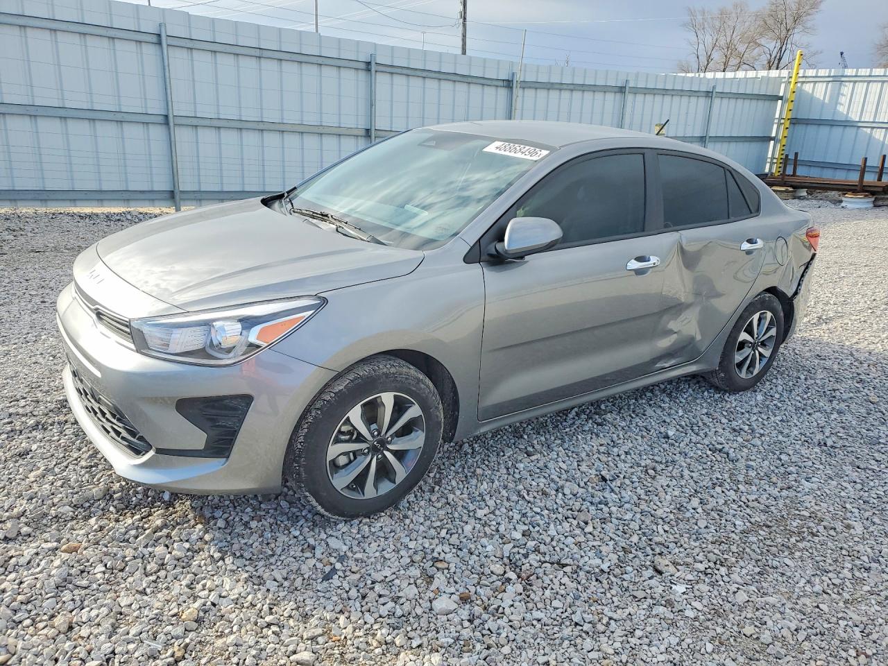 2023 Kia Rio S, VIN 3KPA24AD2PE587469 — Side