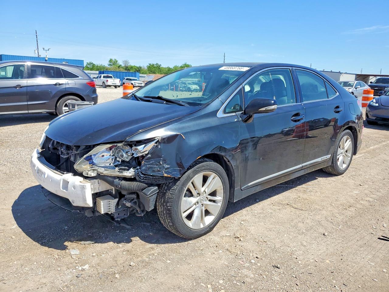 2011 Lexus HS 250h, VIN JTHBB1BA7B2044789 — Side