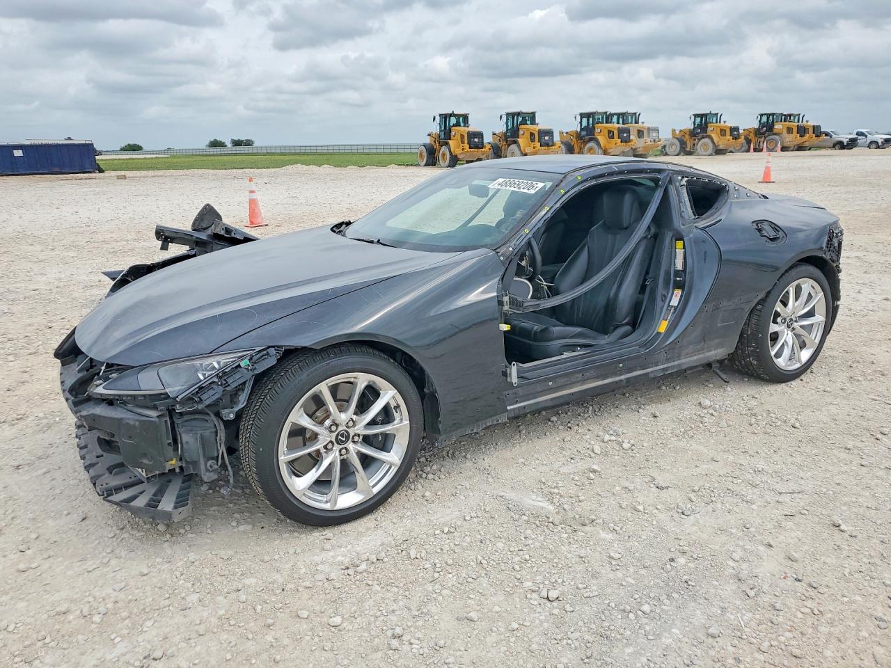 2018 Lexus LC 500h, VIN JTHHP5AYXJA001523 — Stripped