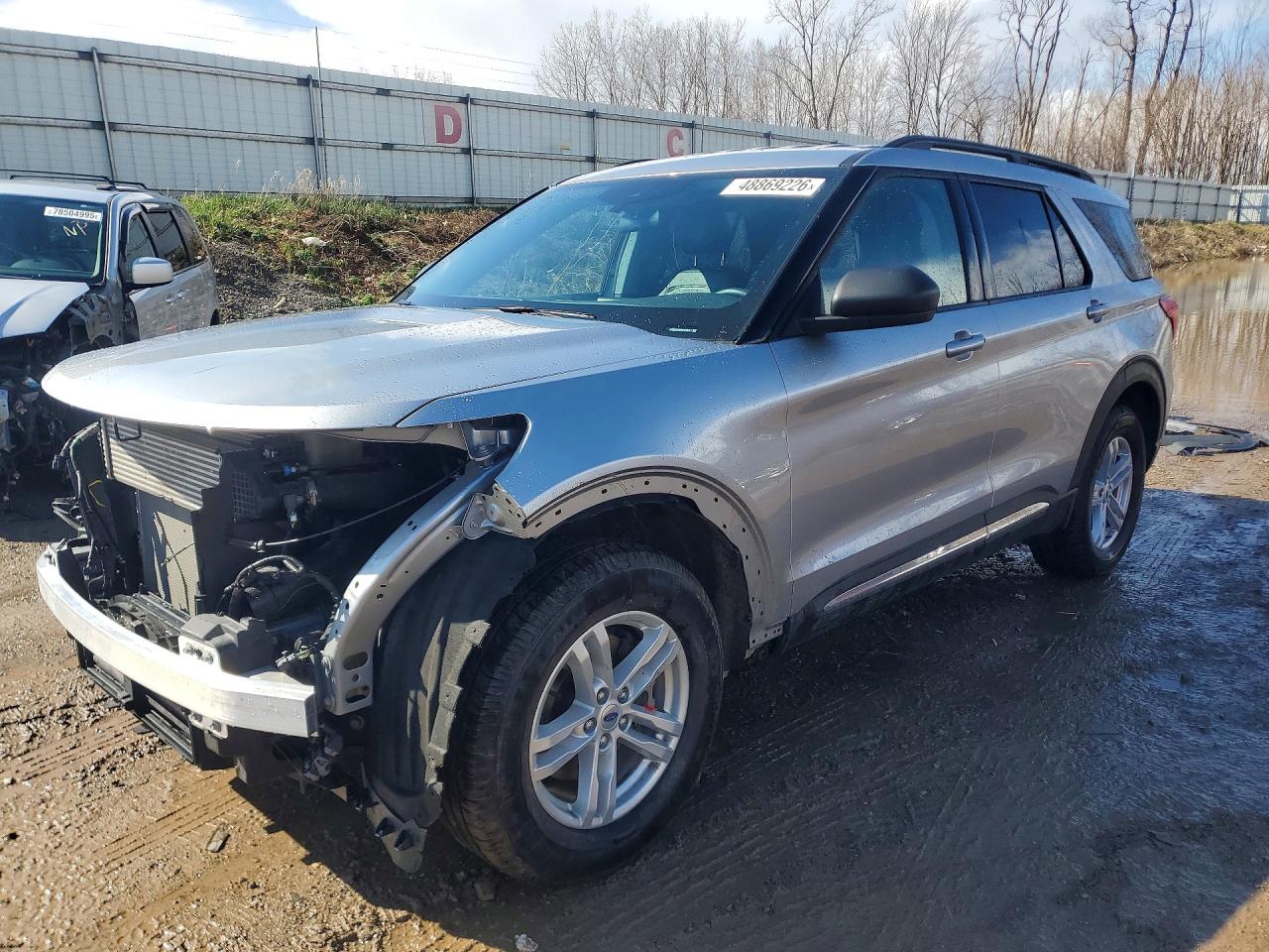 2022 Ford Explorer XLT, VIN 1FMSK8DH9NGB15918 — Rejected repair